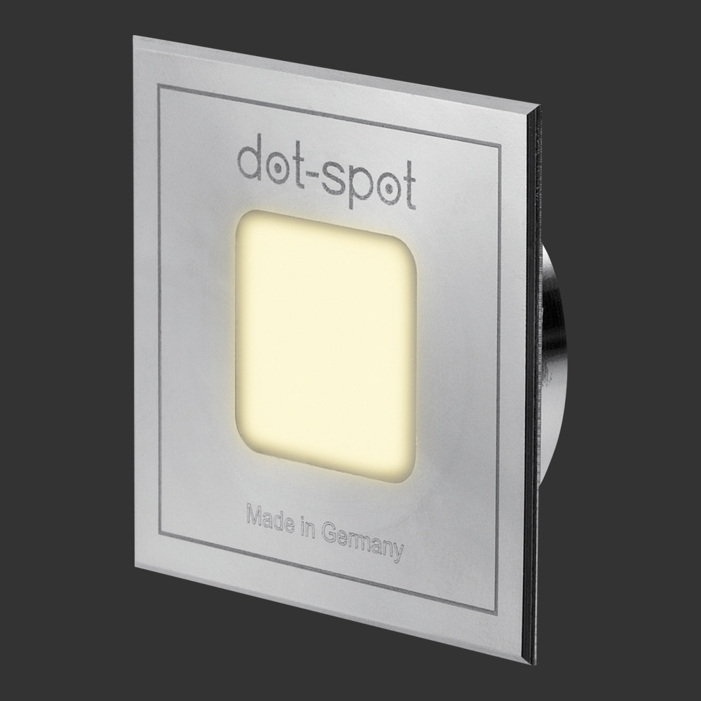 Moderne  fürs Bad von dot-spot LED Akzentlichtpunkt Quad-Dot, quadratisch, 20 mm 50801.827.01