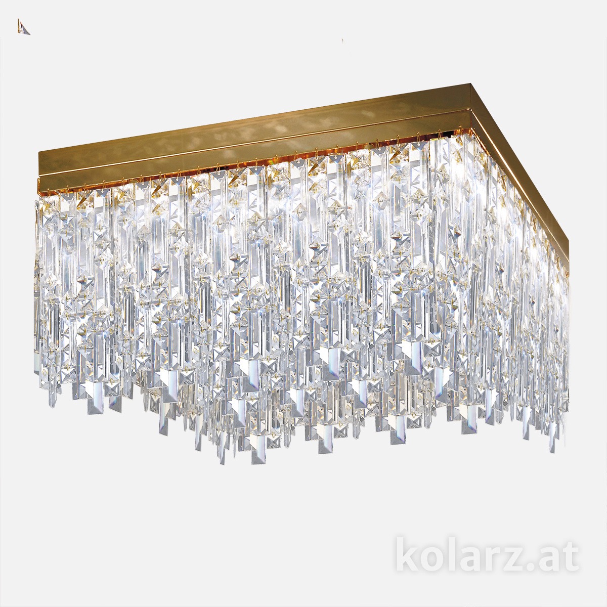 KOLARZ Leuchten Klassische Deckenleuchten & Deckenlampen fürs Wohnzimmer von KOLARZ Leuchten Deckenleuchte Prisma Stretta 55 cm 1314.116.3.P1.KpT