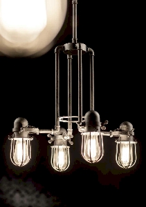 Klassische Hängeleuchte, Pendelleuchten & Hängelampen für die Küche von Robers Leuchten Industrial LED-Hängeleuchte HL2623
