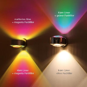 Top Light Leuchten Moderne  fürs Schlafzimmer von Top Light Leuchten Farbfilter rot für Puk Meg Maxx 2-5038