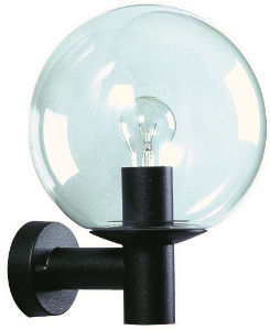 Albert Leuchten Wandleuchten & Wandlampen für außen von Albert Leuchten Wandleuchte Typ Nr. 0639 - Farbe: schwarz, für 1 x Lampe, E27 660639