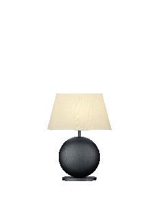 Klassische  fürs Wohnzimmer von BANKAMP Leuchtenmanufaktur Tischleuchte NERO 5041/1-06