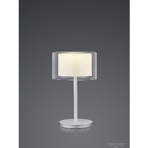 Klassische  fürs Wohnzimmer von BANKAMP Leuchtenmanufaktur LED-Tischleuchte Grand 5048/1-36