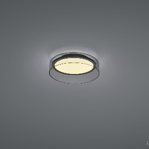 Klassische Deckenleuchten & Deckenlampen von BANKAMP Leuchtenmanufaktur LED Deckenleuchte Flair Smoke 7794/1-06
